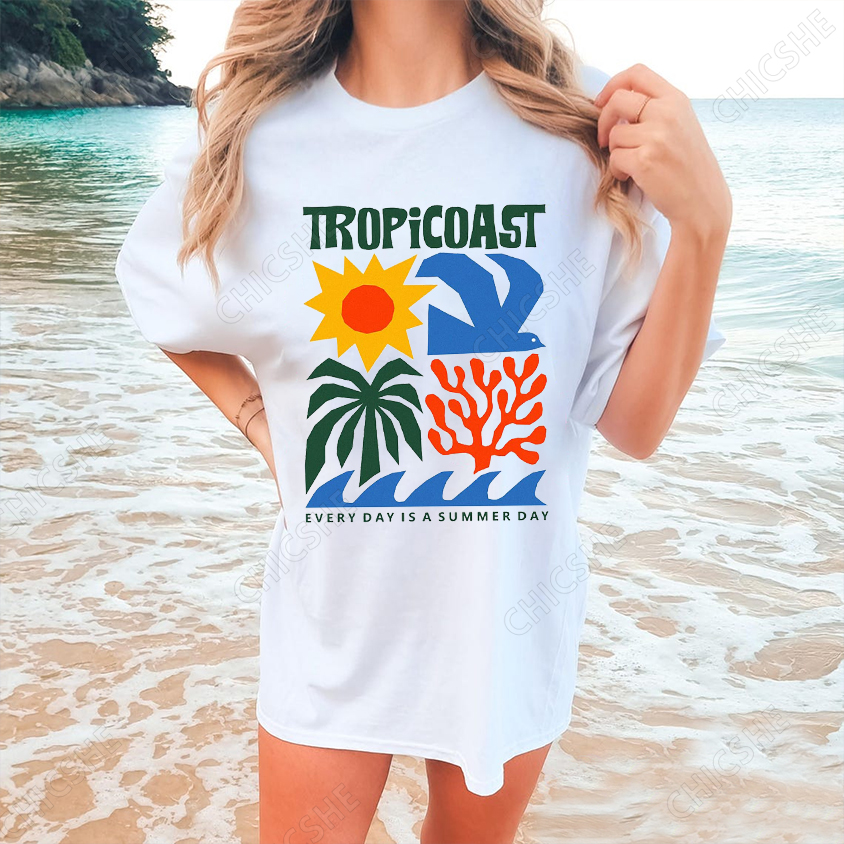 Tropicoast Printed T-Shirt