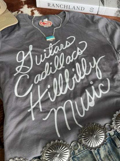 Guitars Cadillacs Graphic Tee