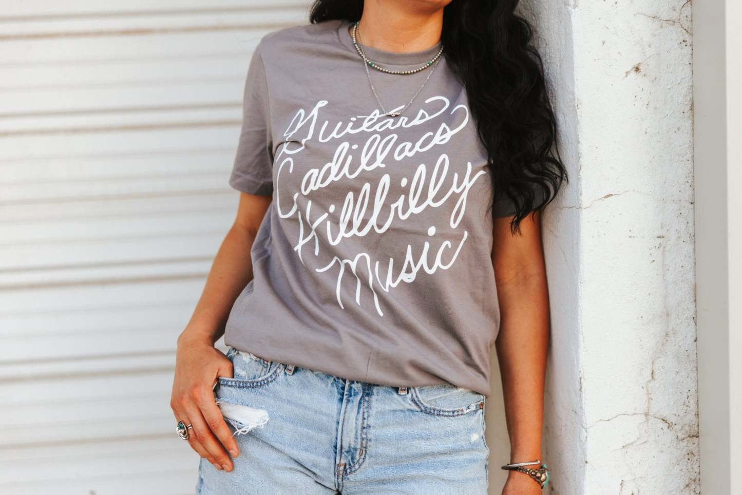 Guitars Cadillacs Graphic Tee