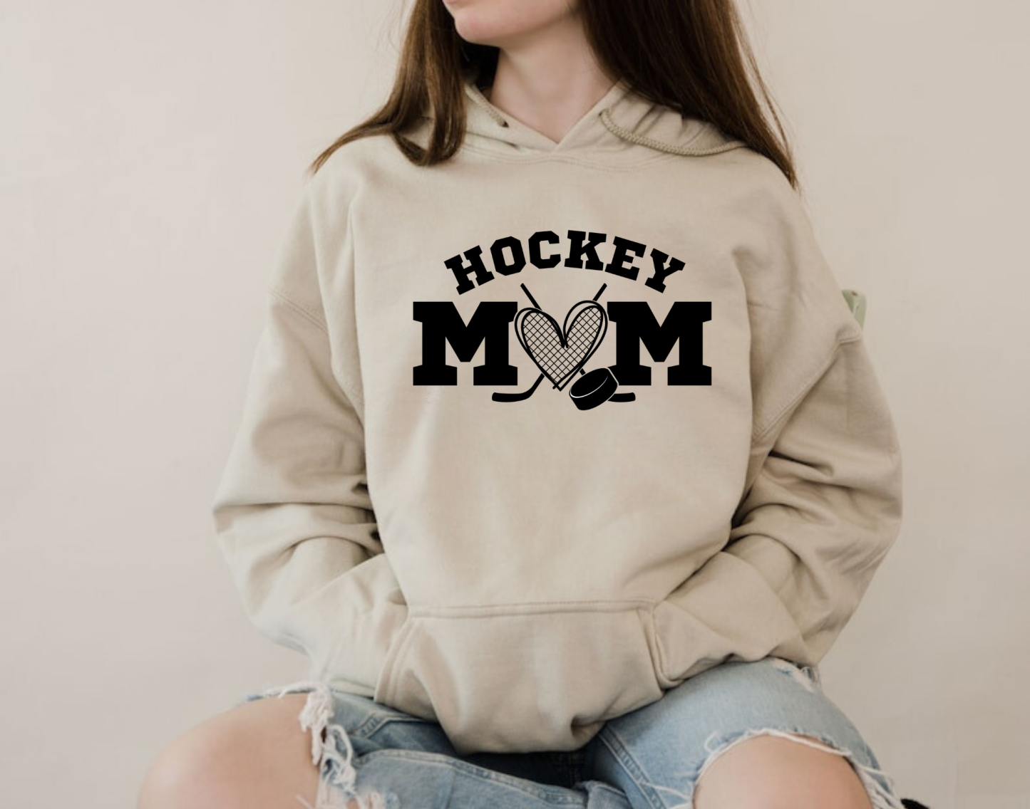 Hockey Mom Hoodie Sweatshirt