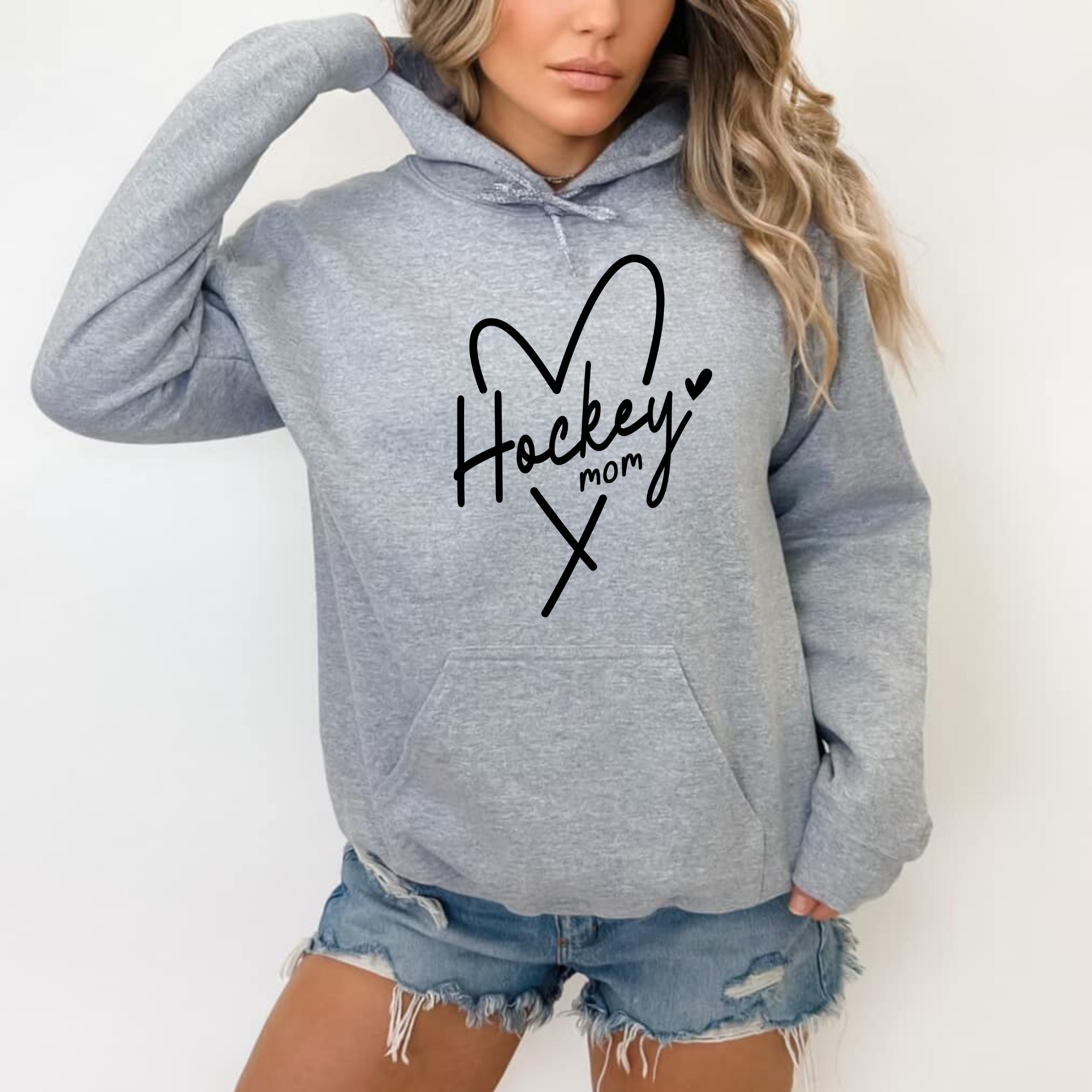 Hockey Mom Hoodie Sweatshirt