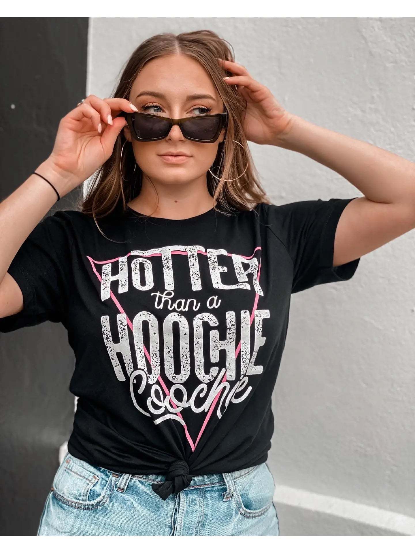 Hotter Than A Hoochie Graphic Tee