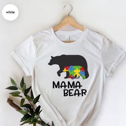 Autism Mama Bear Shirt,