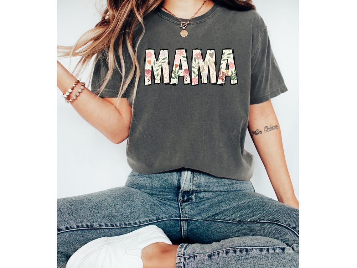 Floral Mom Shirt