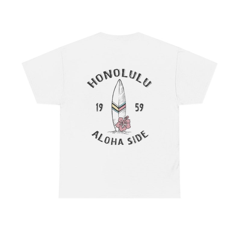 Hawaii T Shirt Beach Tee Aesthetic Shirt Vacation Gift Shirt Beach Bum Trendy Summer Shirt