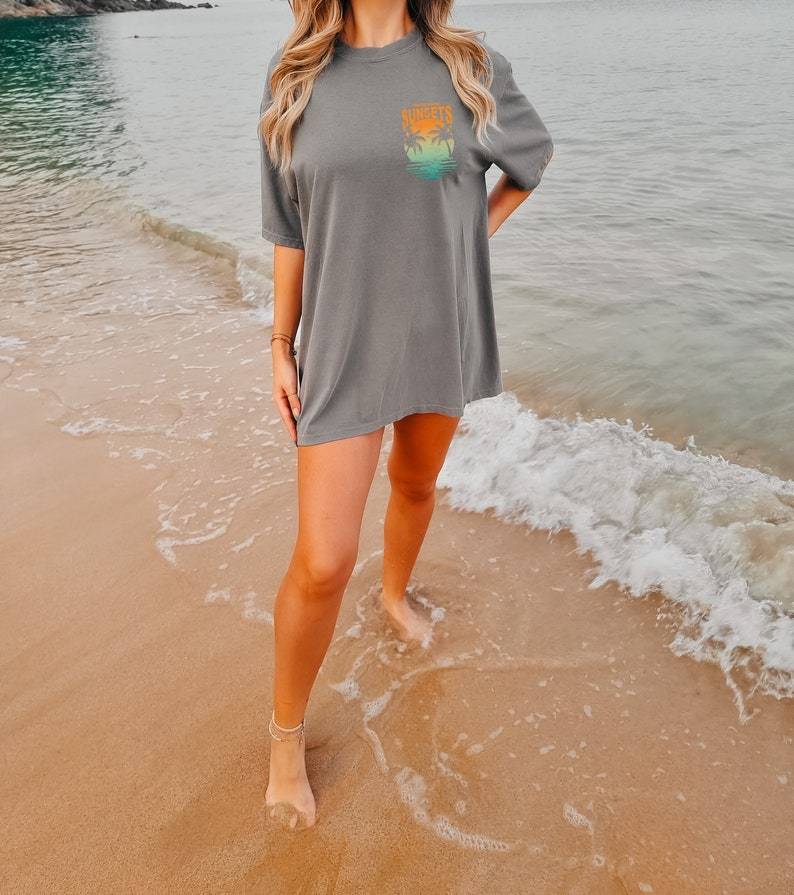 Forever Chasing Sunsets Tee Sun Seeker T-shirt Beach Tee Sunset T-shirt