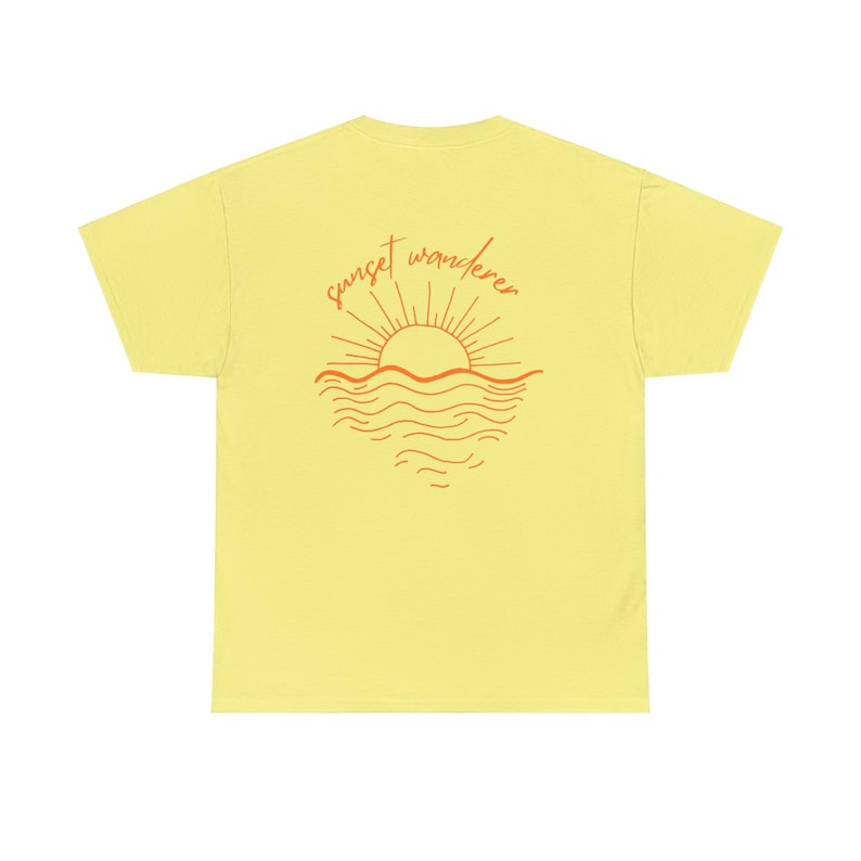 Sunset Tshirt Trendy Beachy Shirts Coconut Girl Clothes Cute Summer Tees