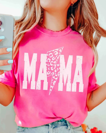 Comfort Color Mom Lightning T-Shirt