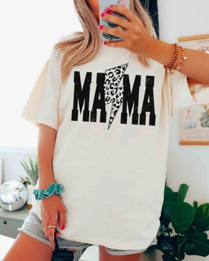 Comfort Color Mom Lightning T-Shirt