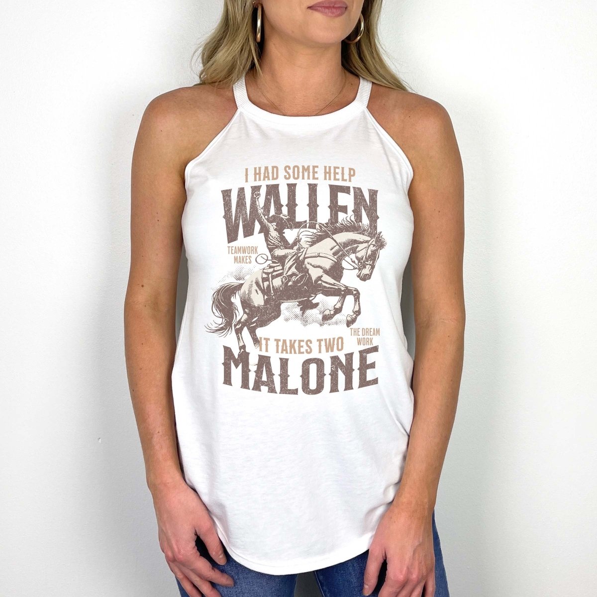 It Takes Two High Neck Tank