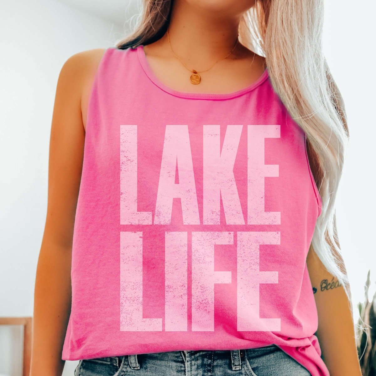 Lake Life Comfort Color Tank