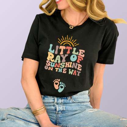 Little Ray of Sunshine On The Way Tee