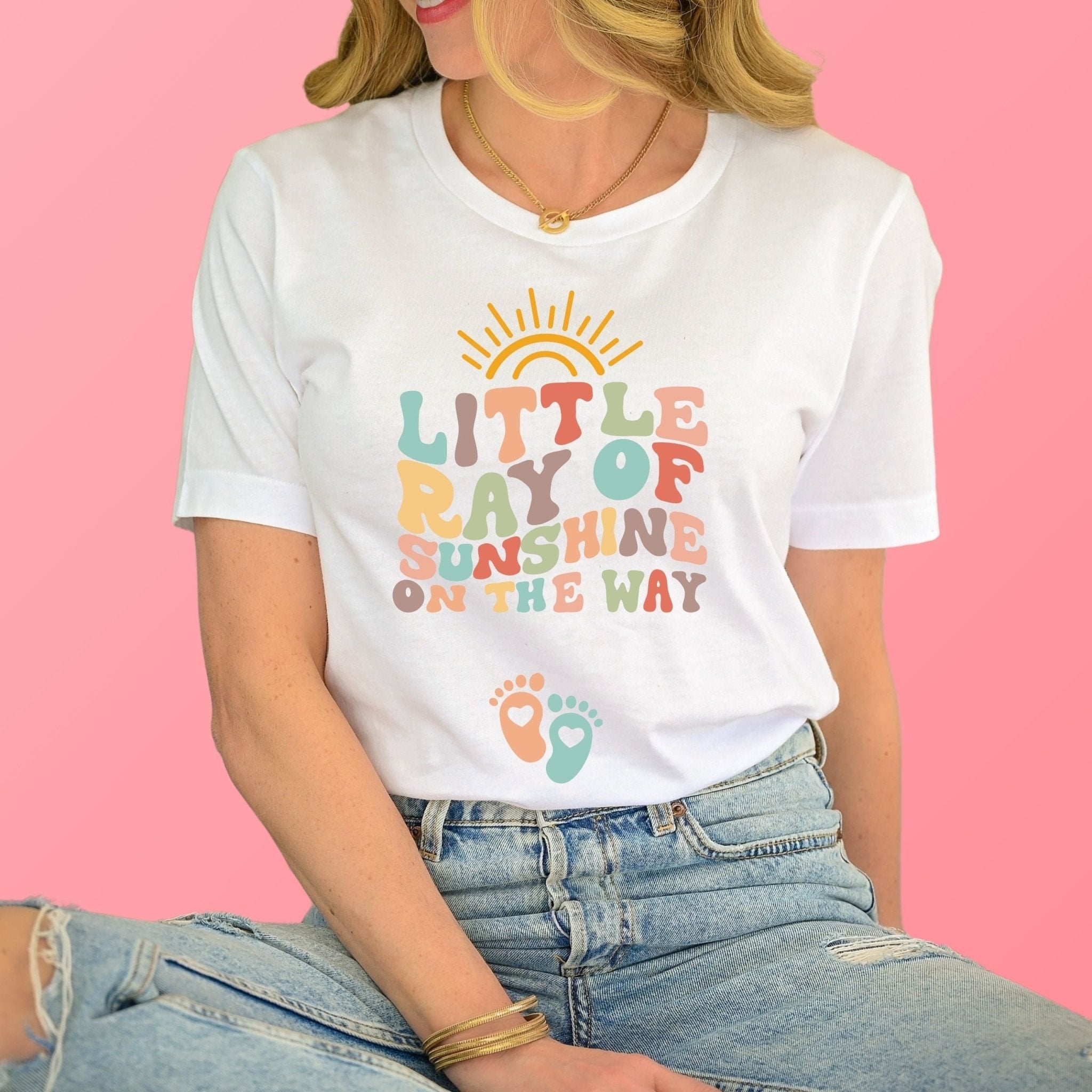 Little Ray of Sunshine On The Way Tee