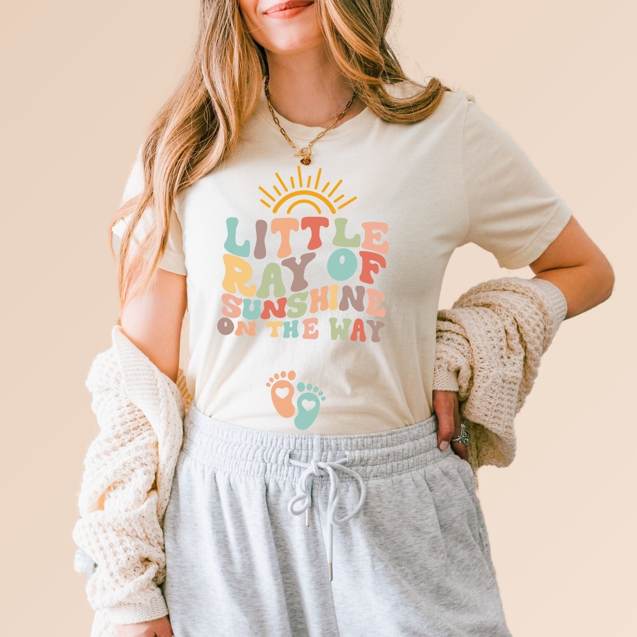 Little Ray of Sunshine On The Way Tee