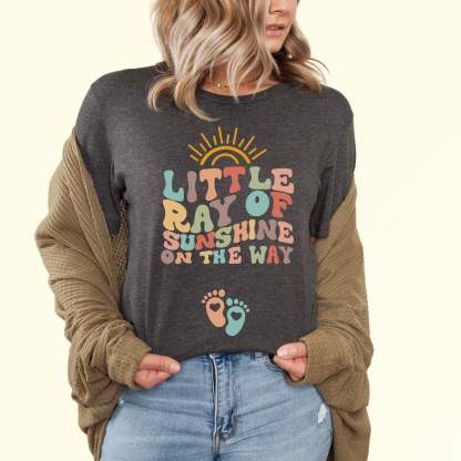 Little Ray of Sunshine On The Way Tee