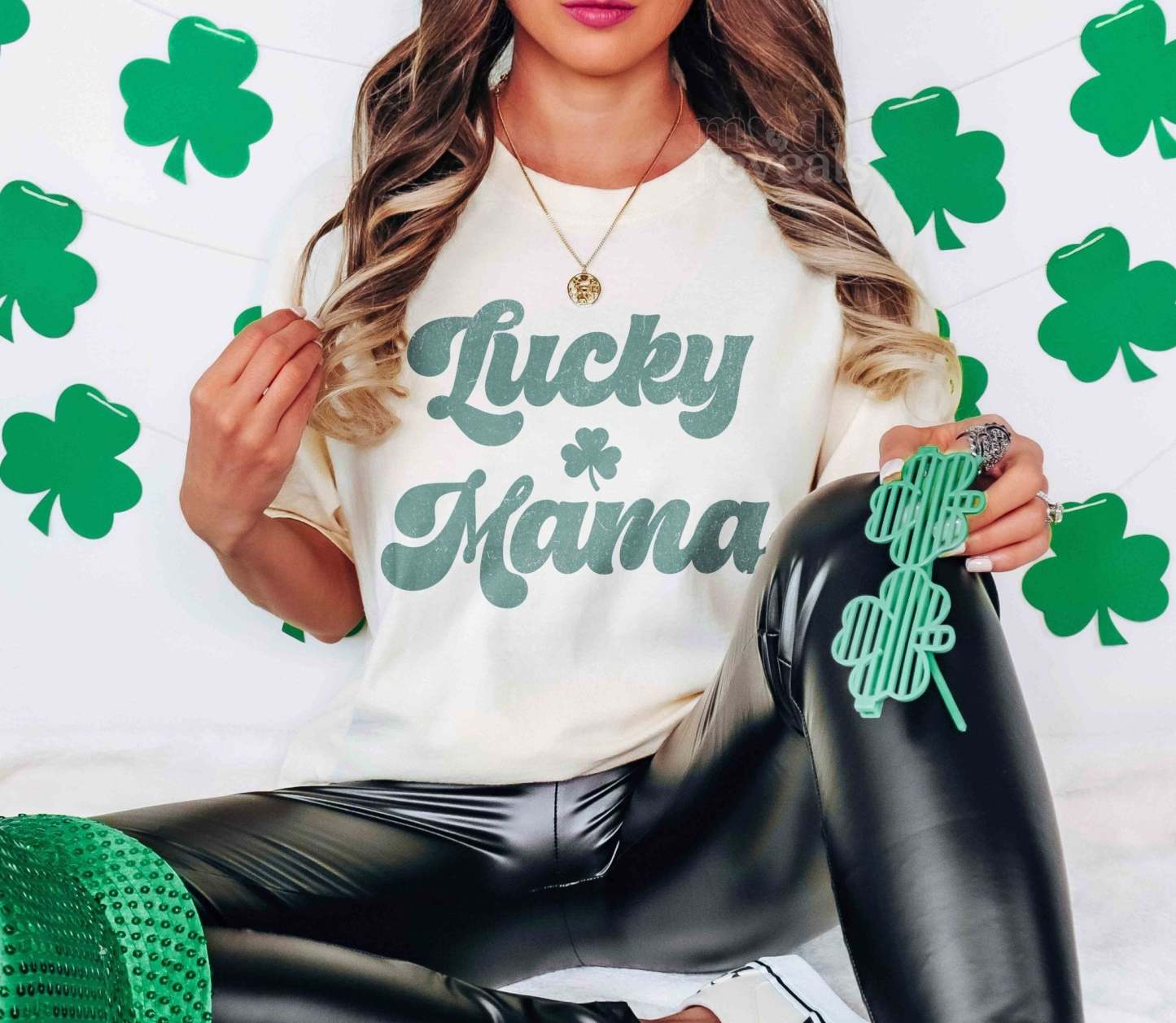 Lucky Mama Clover Shirt
