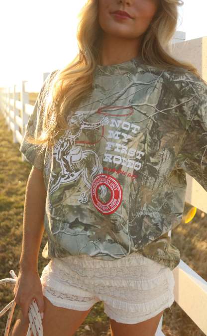 Charlie Southern Members Only Oversized Camo Tee