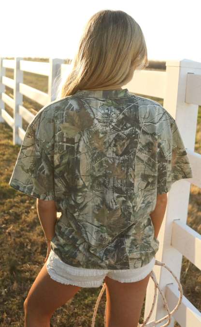 Charlie Southern Members Only Oversized Camo Tee