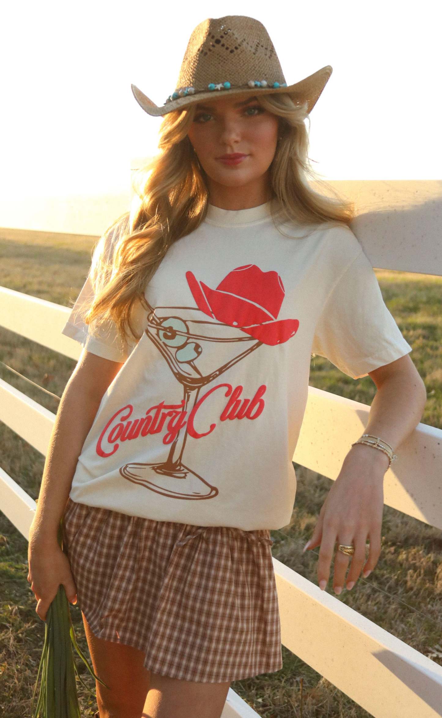 Charlie Southern Country Club Martini Tee