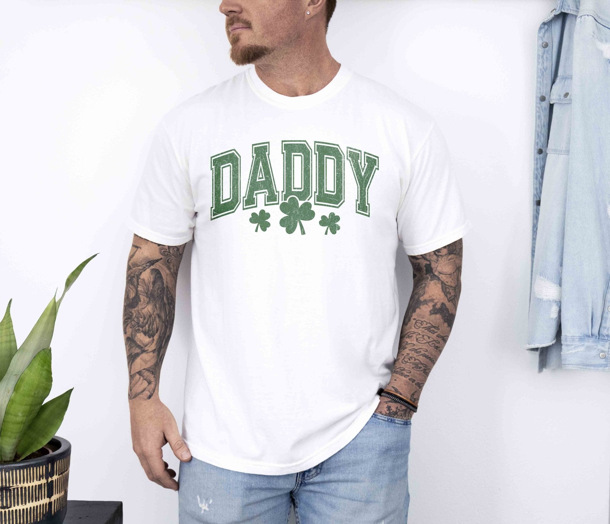Matching St. Patrick’s Day Mama & Daddy Shirts