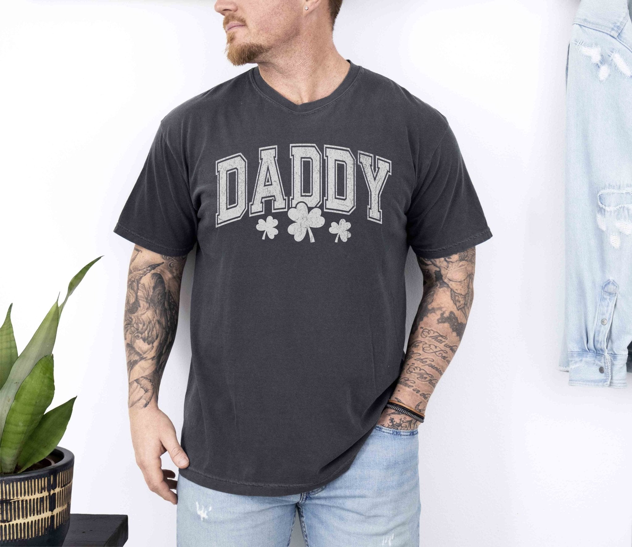 Matching St. Patrick’s Day Mama & Daddy Shirts