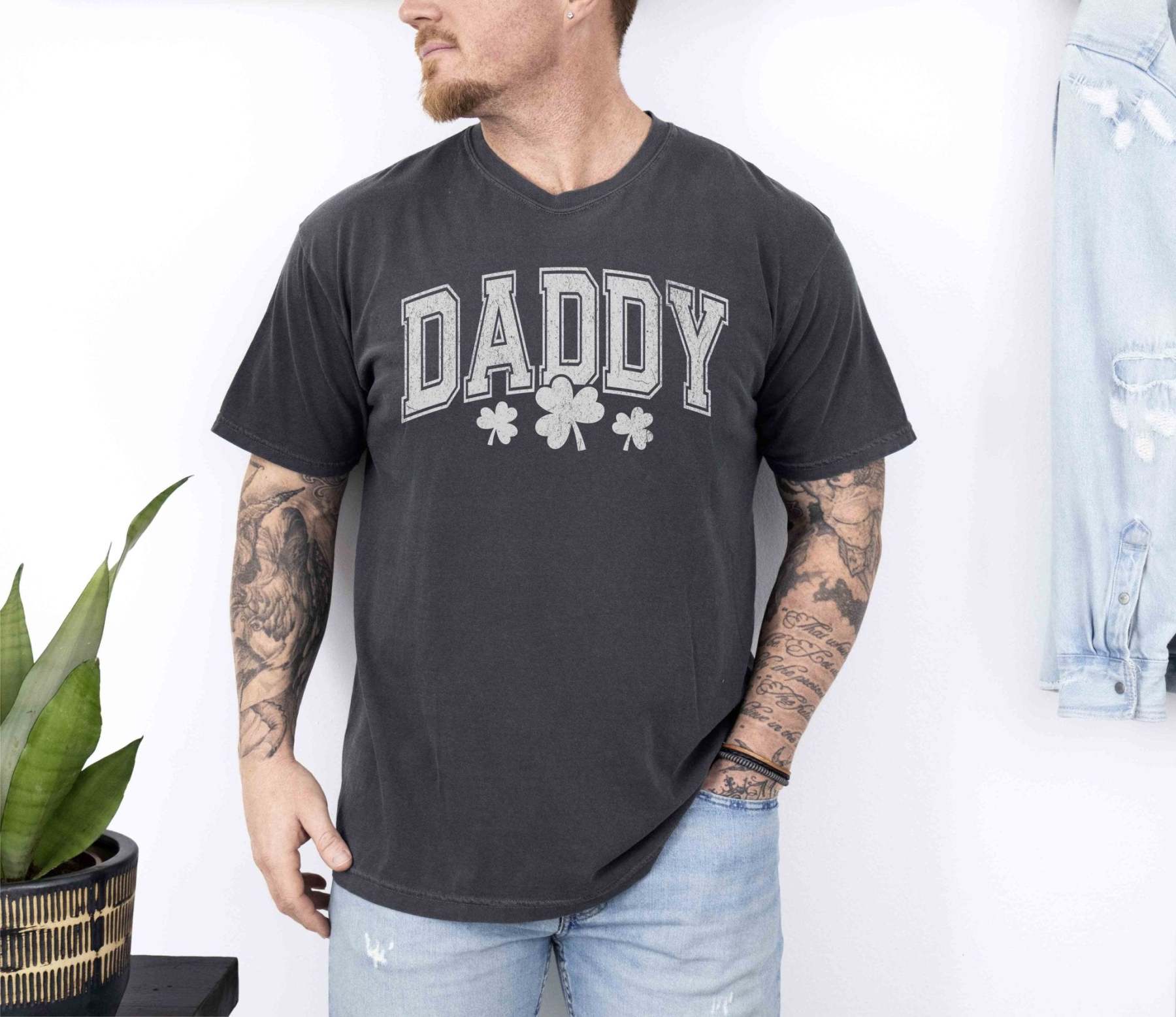 Matching St. Patrick’s Day Mama & Daddy Shirts