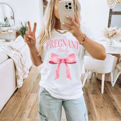 Pregnant Girly Shirt