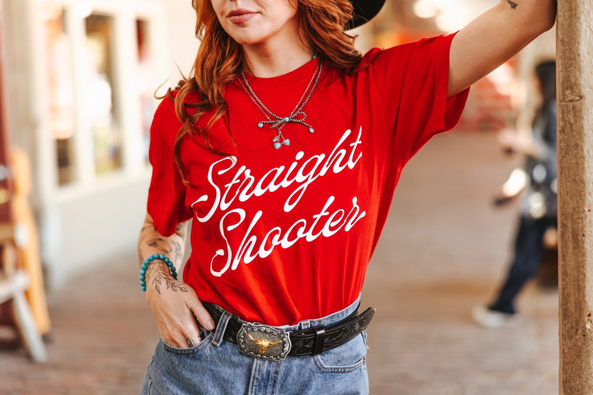 Straight Shooter Graphic Tee