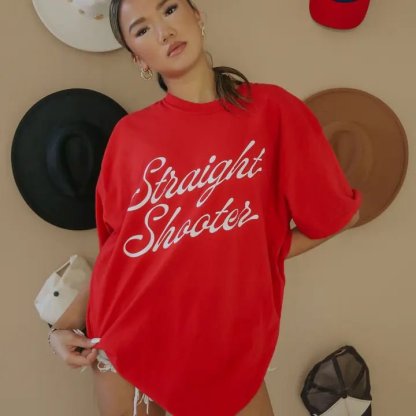 Straight Shooter Graphic Tee