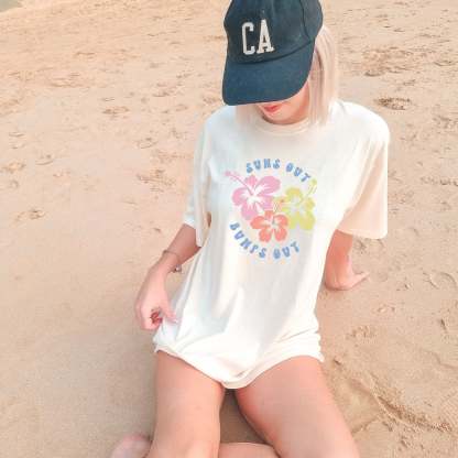 Suns Out Bumps Out Beach Tee
