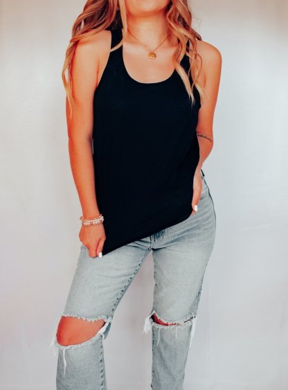 Summer Flowy Racerback Tanks