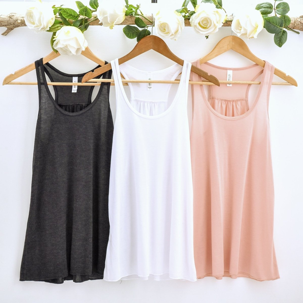 Summer Flowy Racerback Tanks