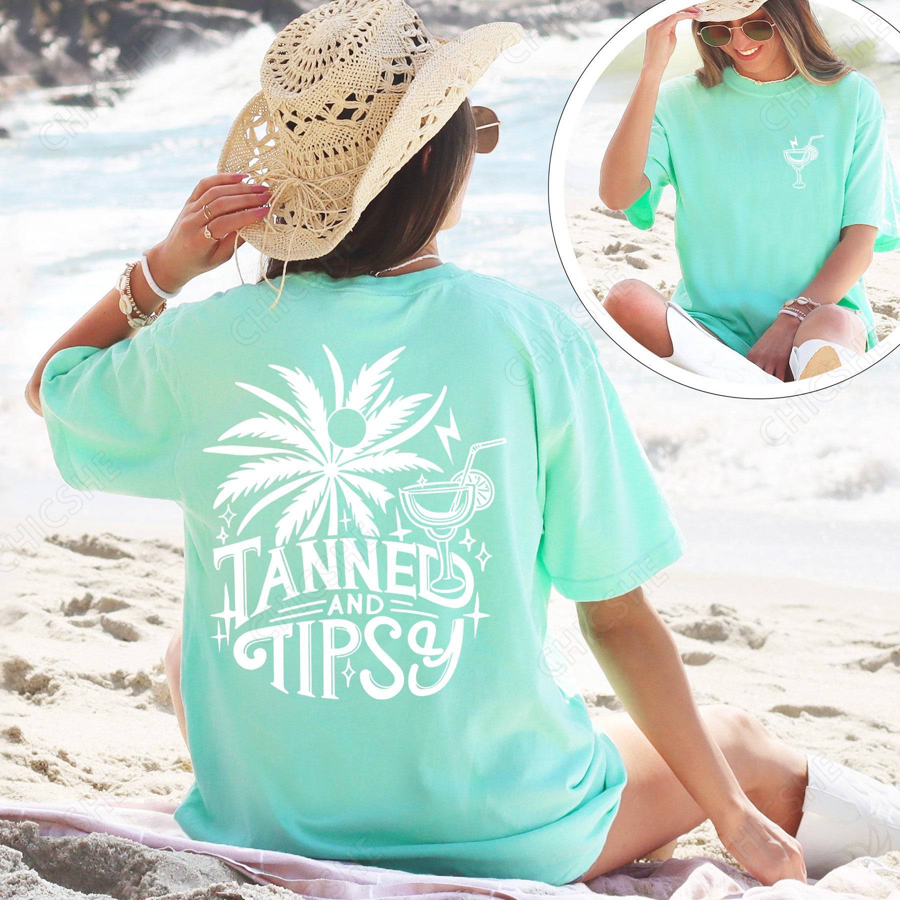 Tanned & Typsy Beach T-Shirt