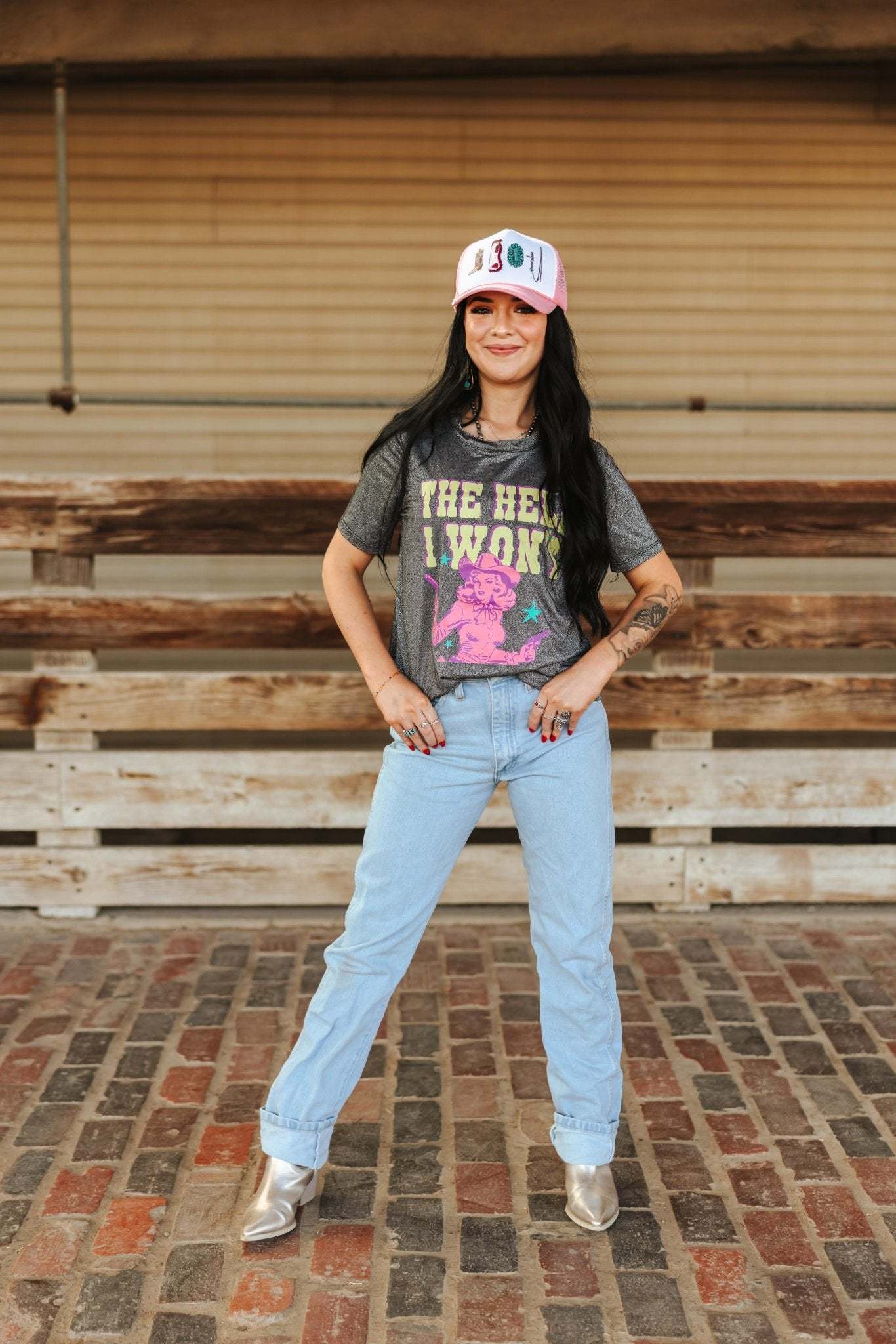 The Hell I Won't Shimmer Graphic Tee