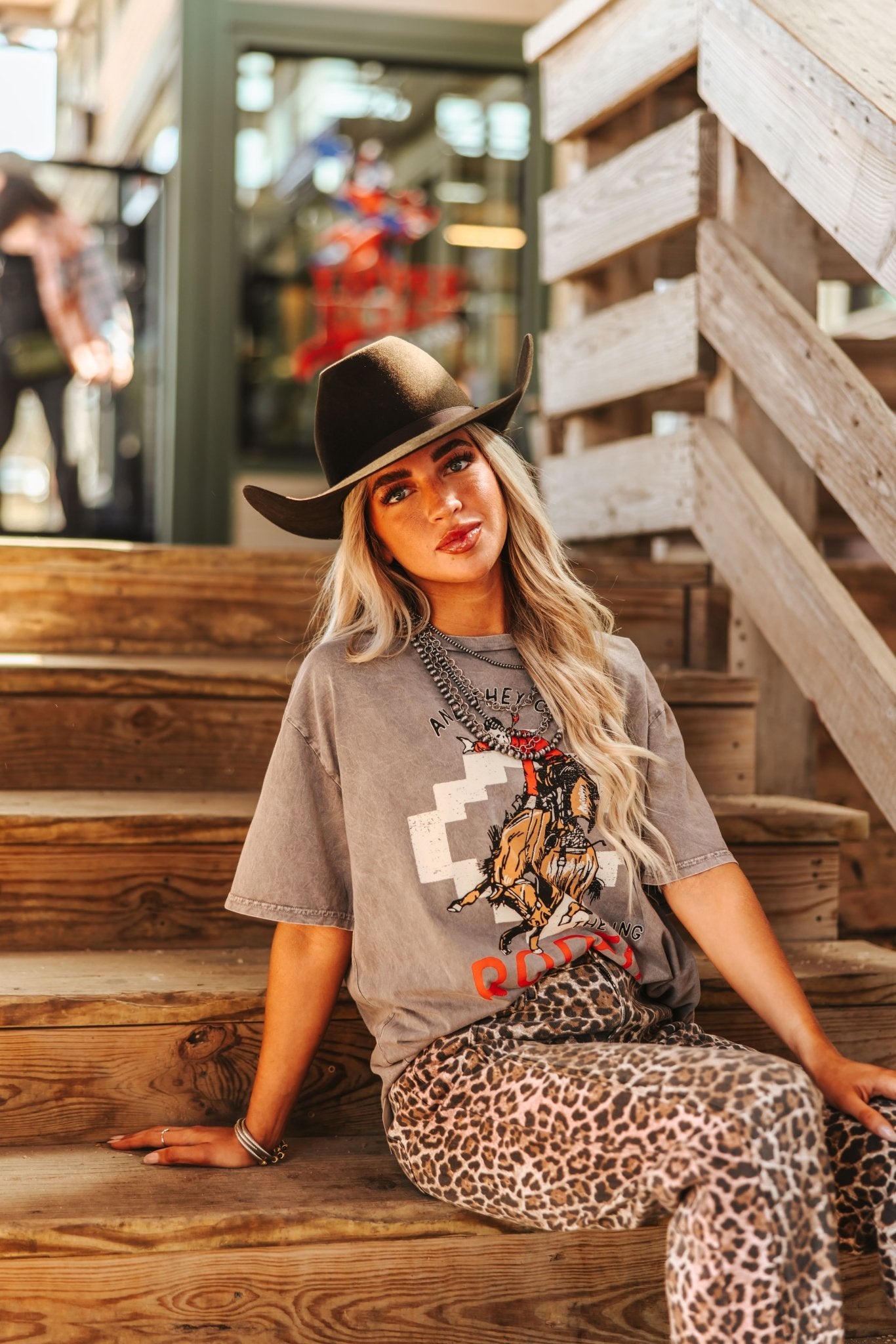 They Call It Rodeo Oversized Graphic Tee
