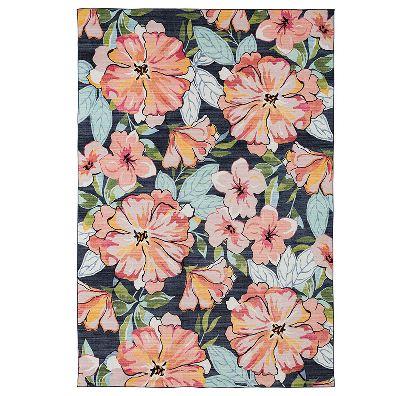 Outdoor Natural Modern Floral  Area Rug