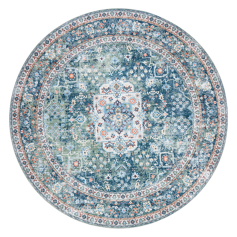 Kaylee Machine Washable and Foldable Vintage Area Rug