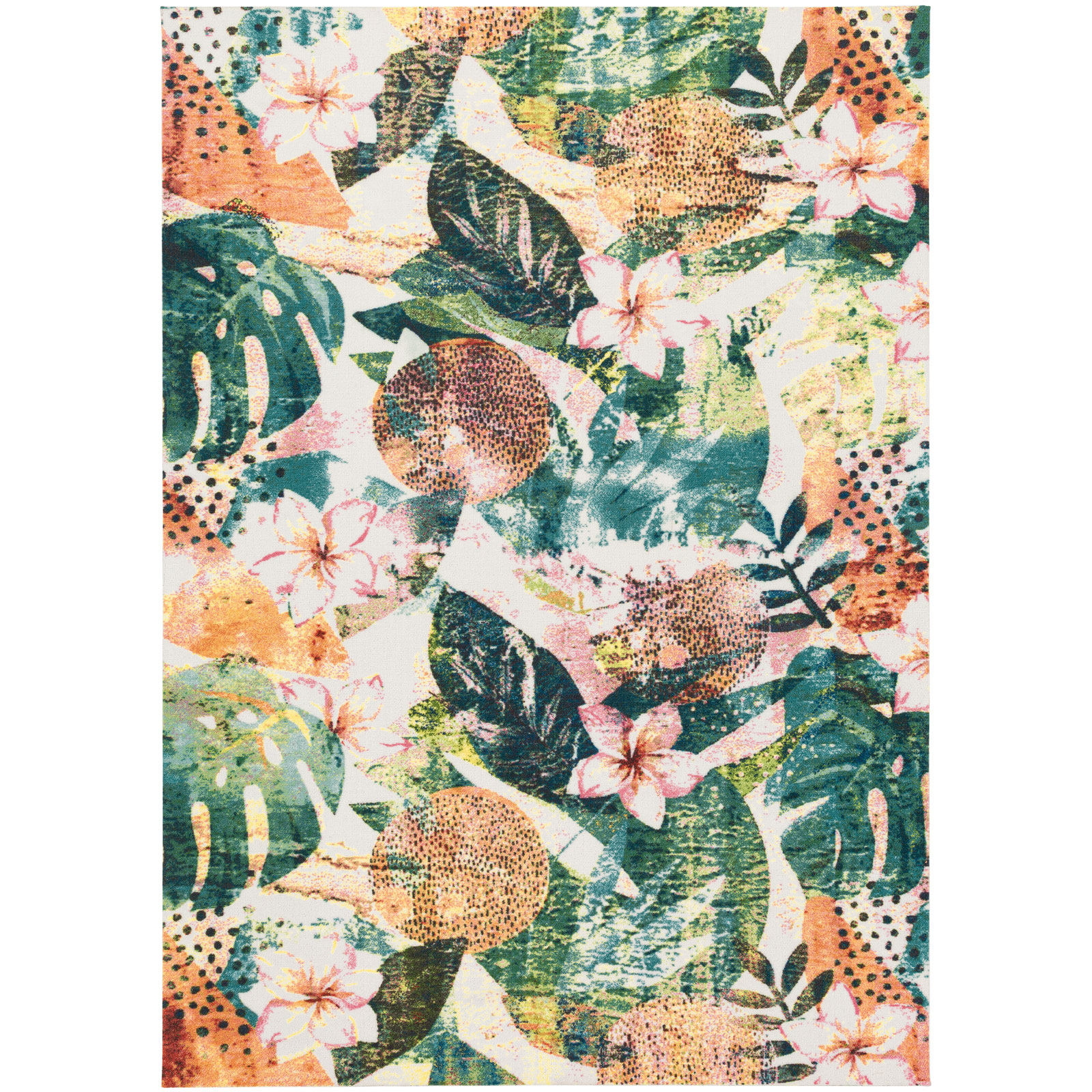 Sunny Outdoor Multicolored Large Area Rug 