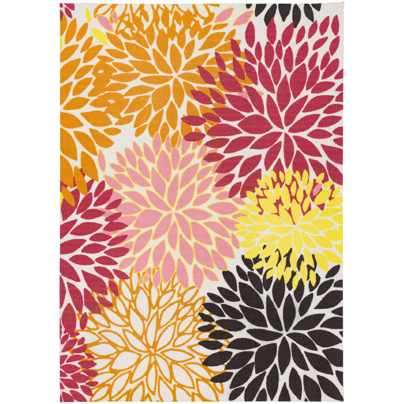 Sunny Outdoor Multicolored Large Area Rug 