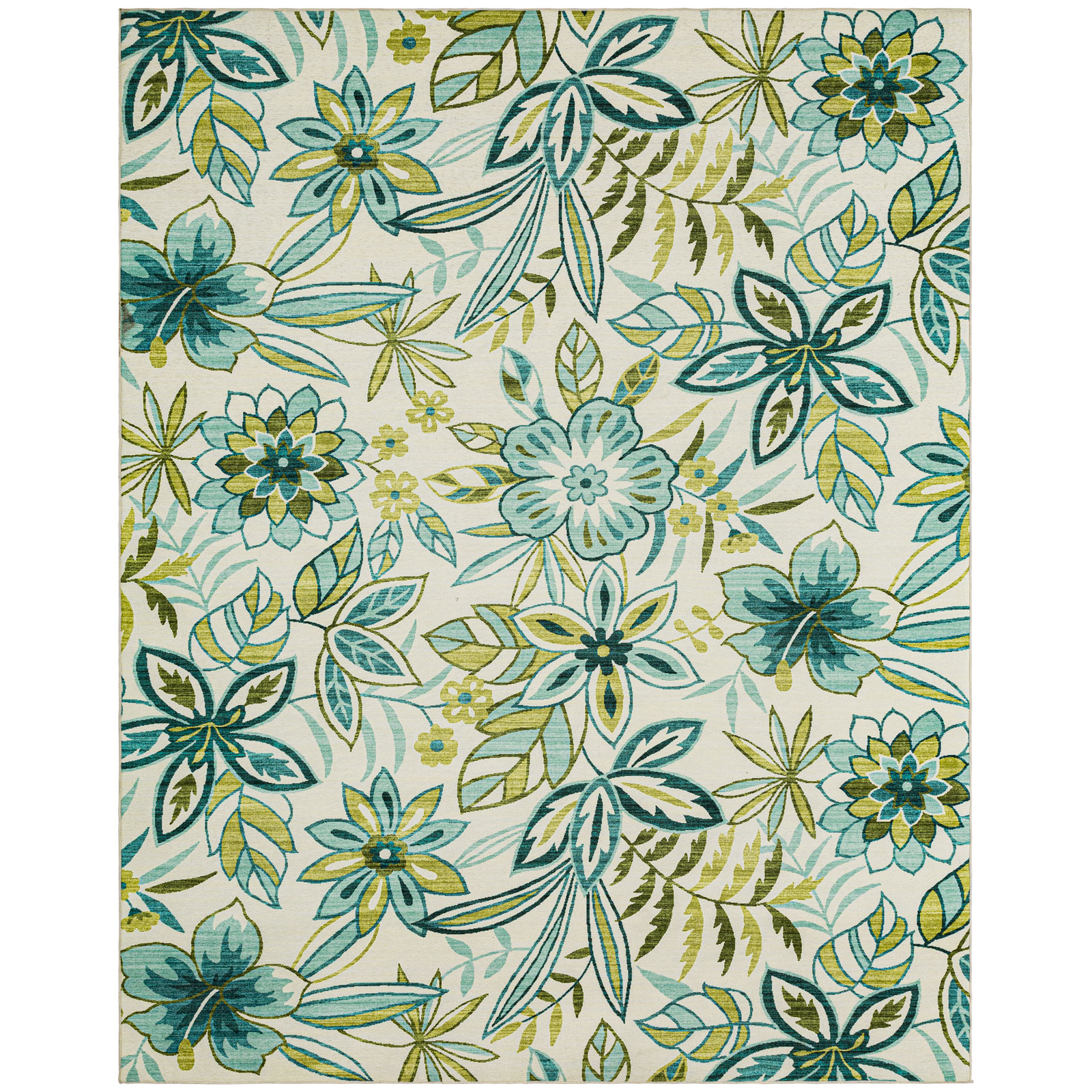 Blossom Outdoor Modern Floral Area Rug