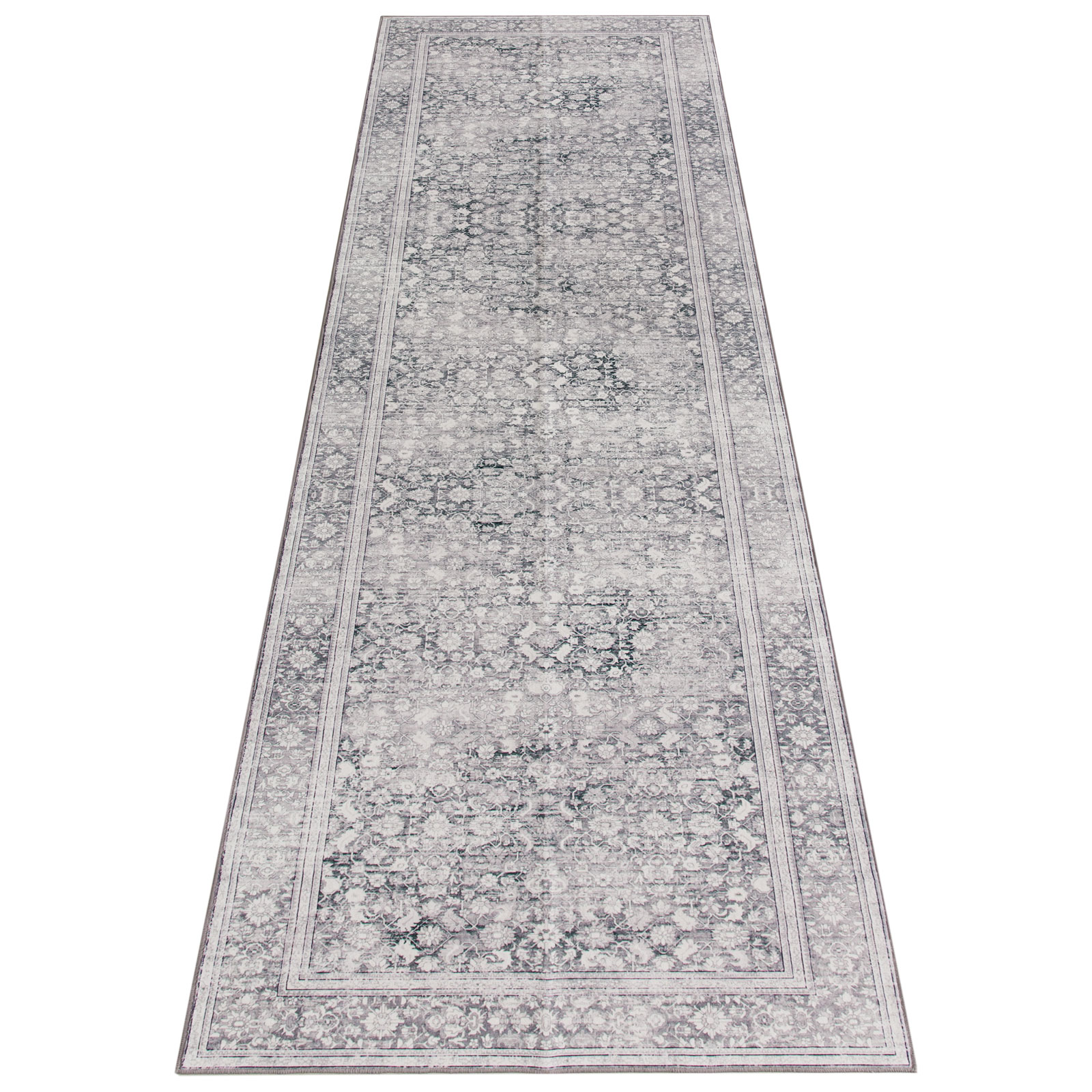 Cynthia Machine Washable Vintage Distressed Soft Foldable Area Rug