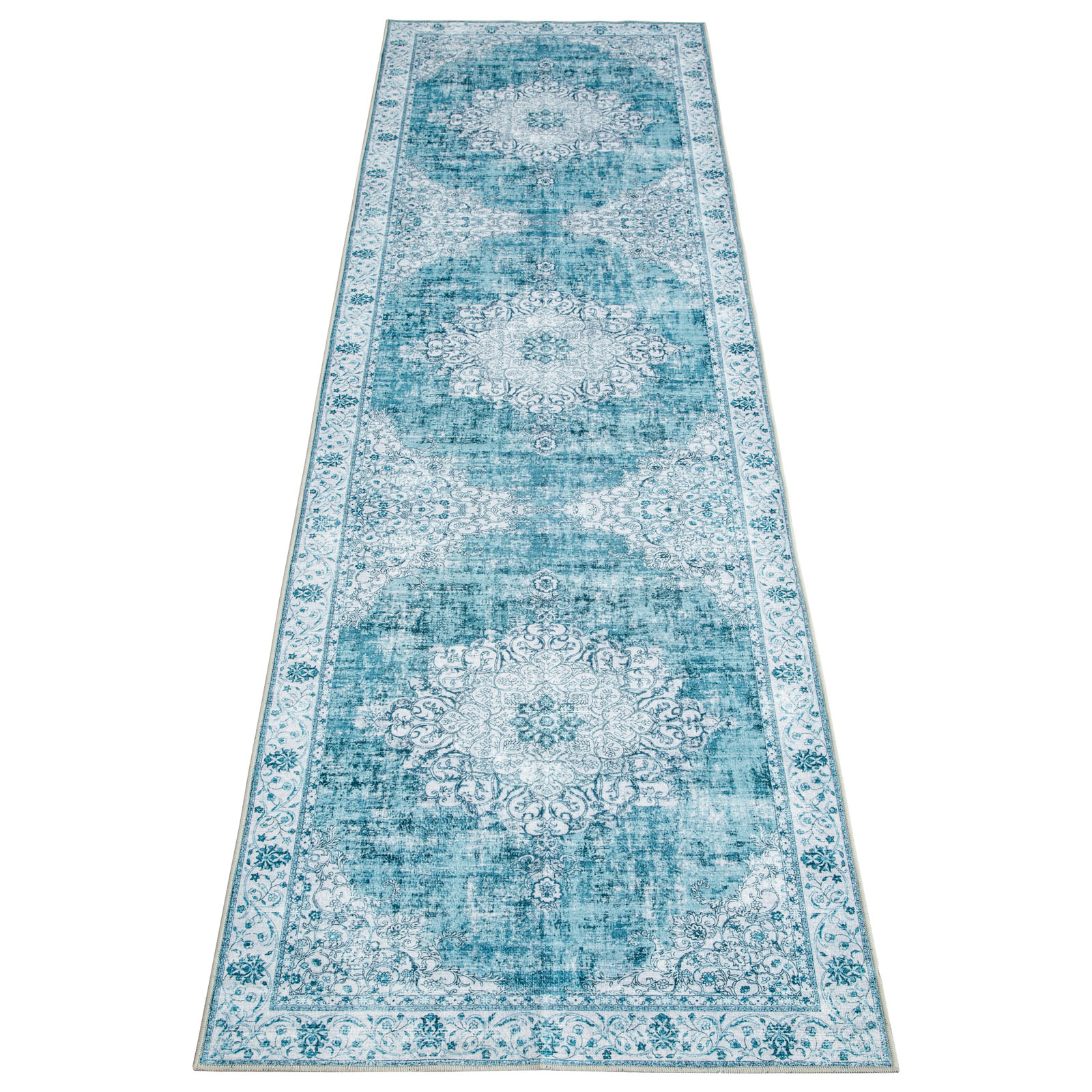 Kaylee Machine Washable and Foldable Vintage Area Rug