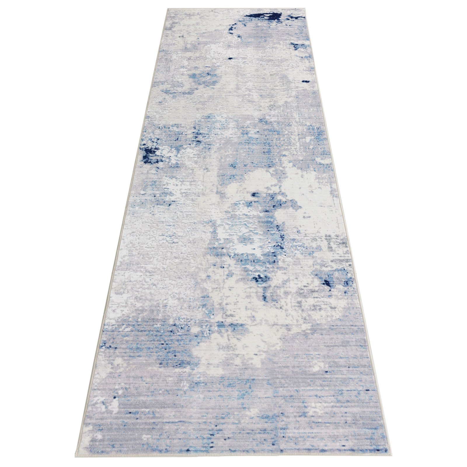 Halona Machine Washable Soft Plush Modern Abstract Non-slip Foldable Rug