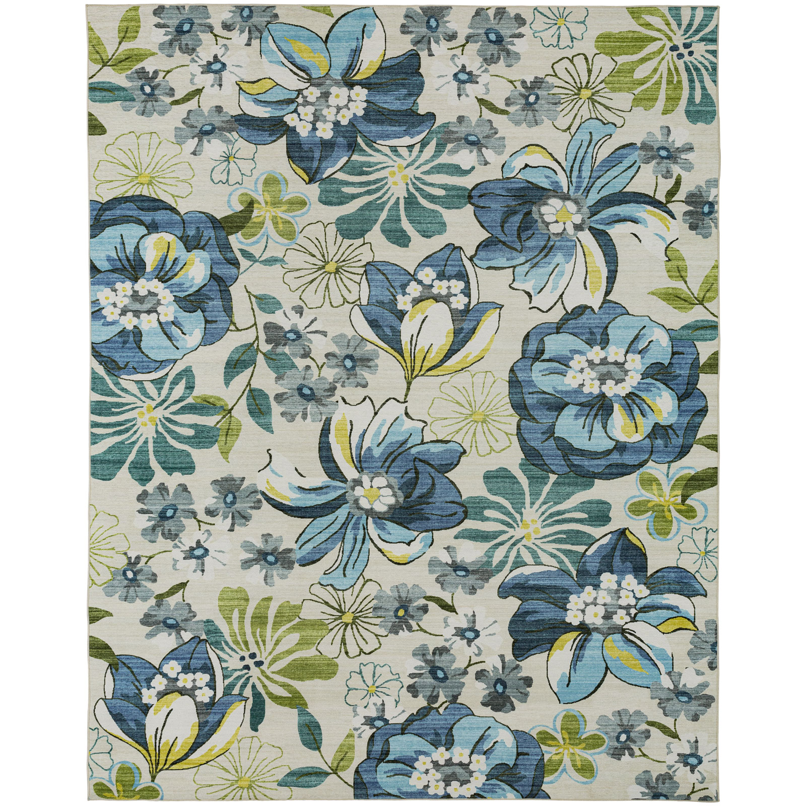 Blossom Outdoor Modern Floral Area Rug