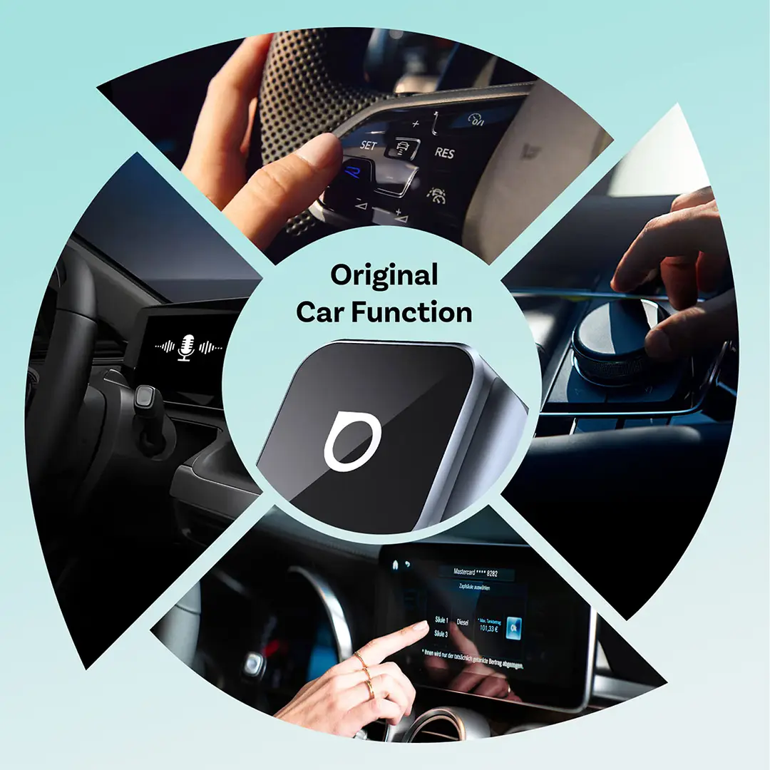 Ottocast Mini 3.0 CarPlay Cube