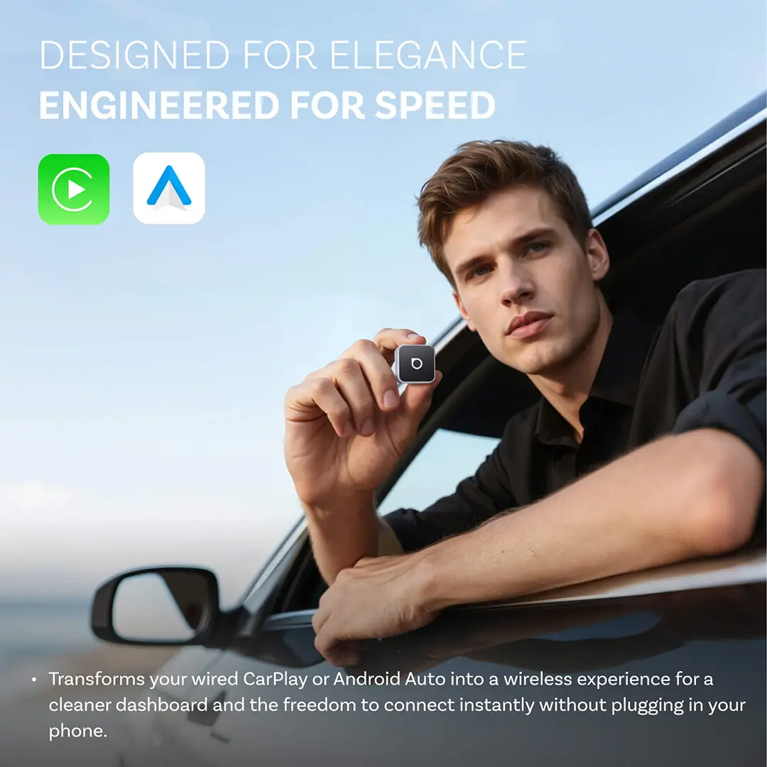 Ottocast Mini 3.0 CarPlay Cube