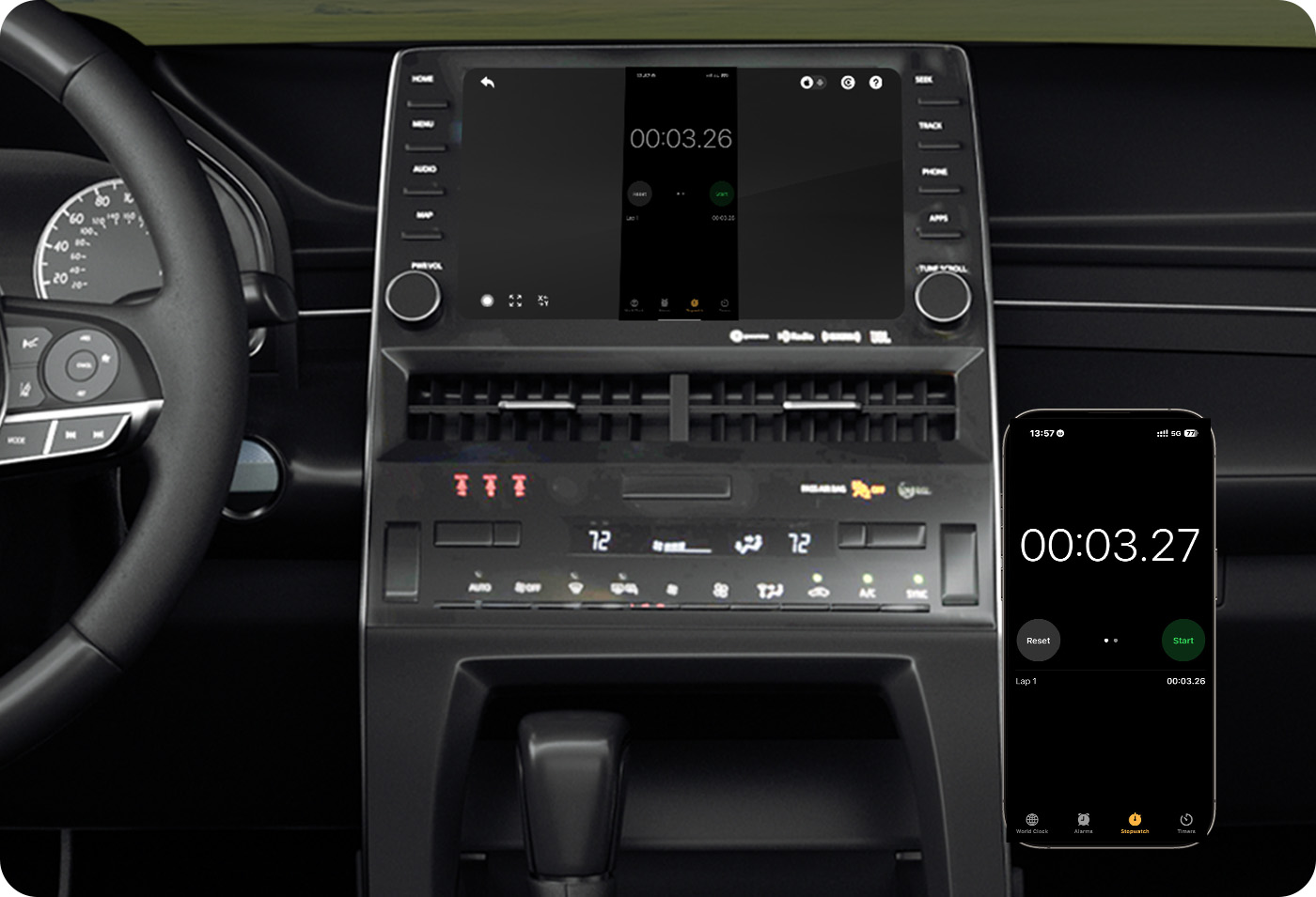 2025 Ottocast Mirror Touch