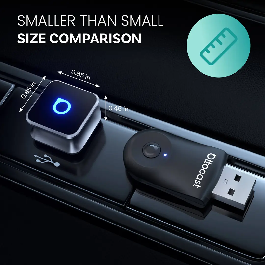 Ottocast Mini 3.0 CarPlay Cube