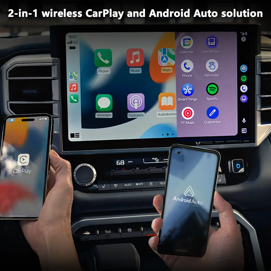 Ottocast Mini 3.0 Ultra Cube wireless CarPlay Android Auto Adapter