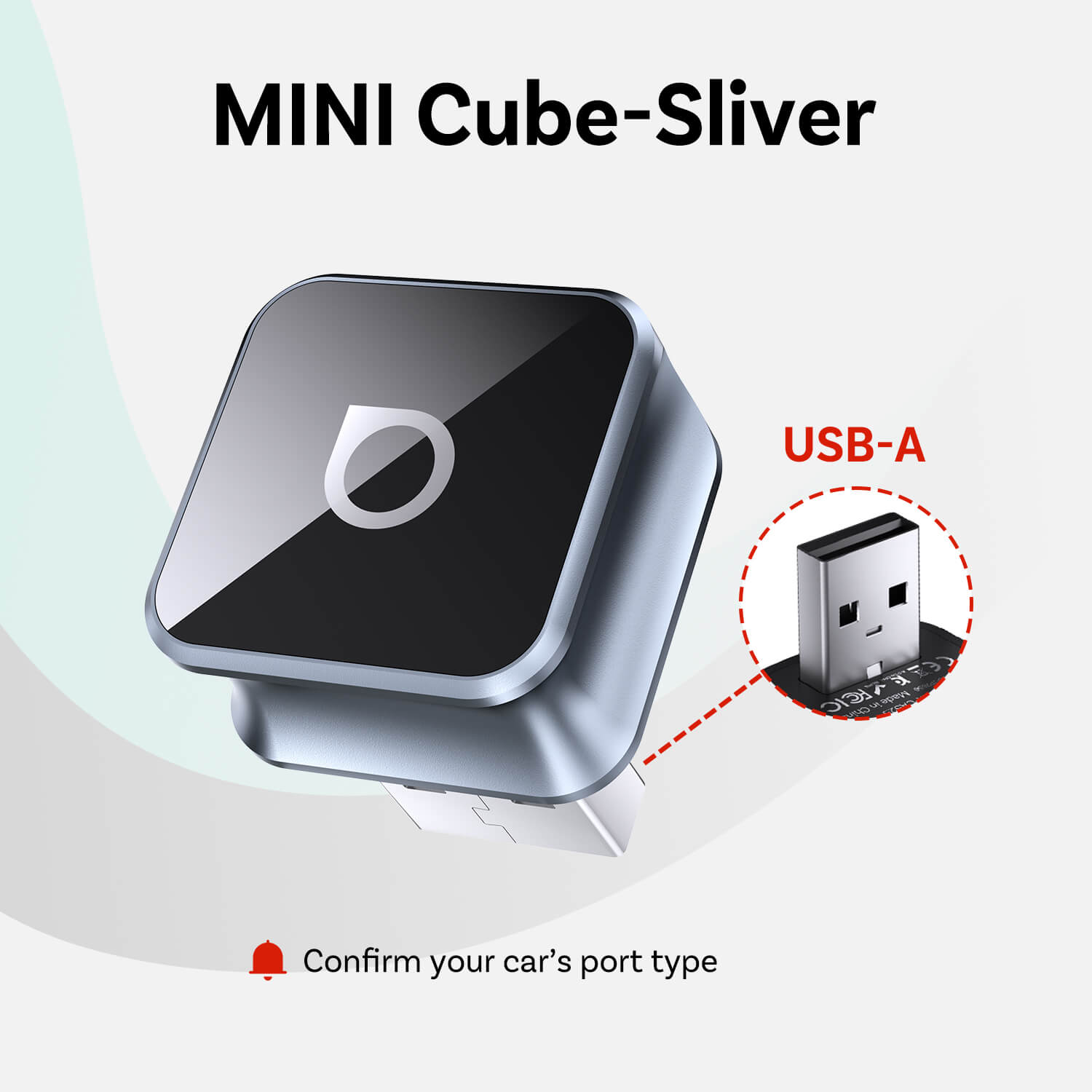 Ottocast Mini Cube 3.0 wireless CarPlay Android Auto Adapter